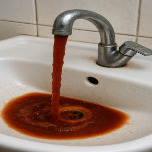 水道水の赤水とその対策について