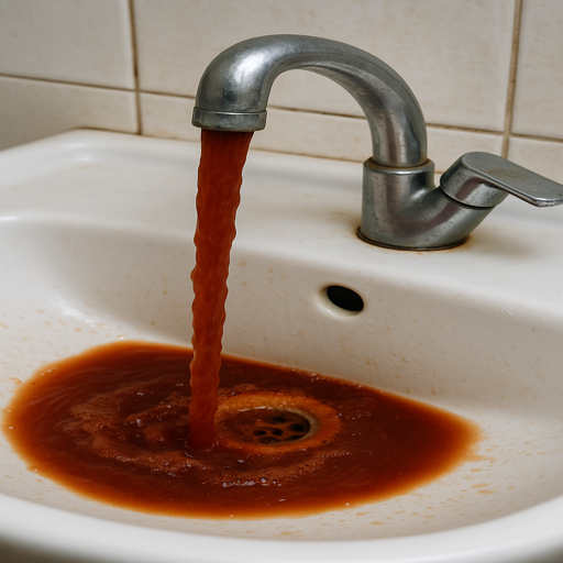 水道水の赤水とその対策について